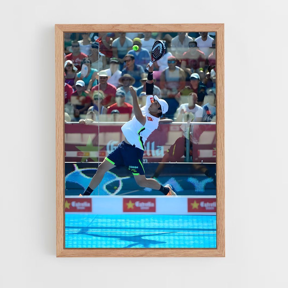 Poster Service Australien – affiche Padel (vue 4)